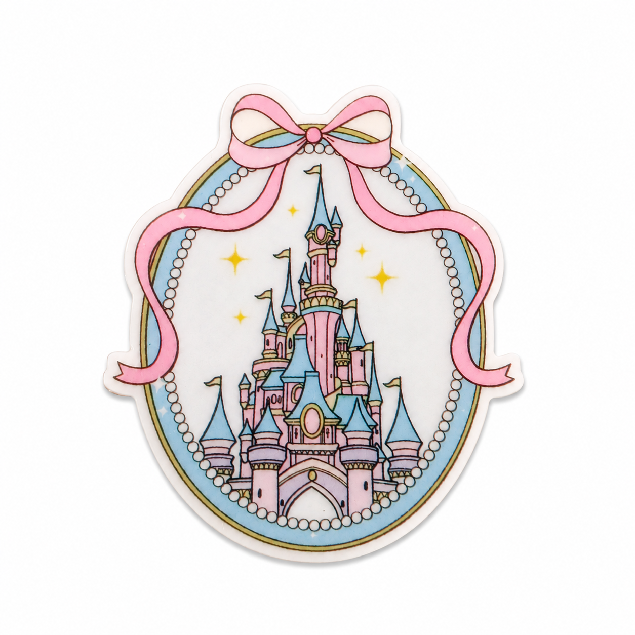 Whimsical Castle | Plastic Add-On - BadgeSmith