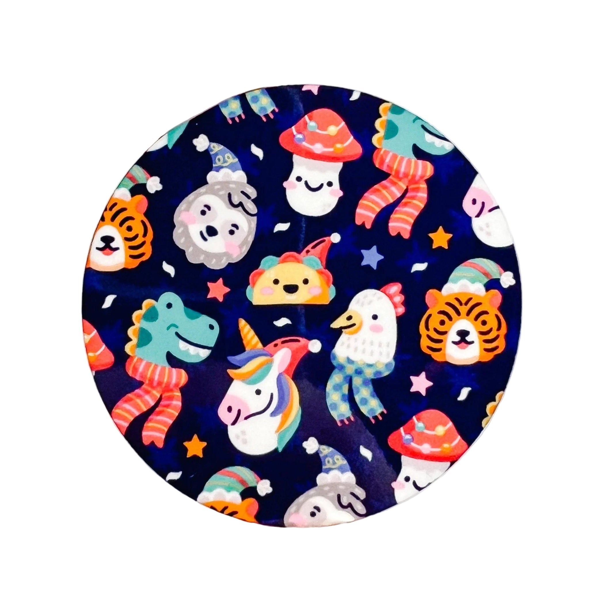 Winter Woodland Animals | Hard Board Add-On - BadgeSmith