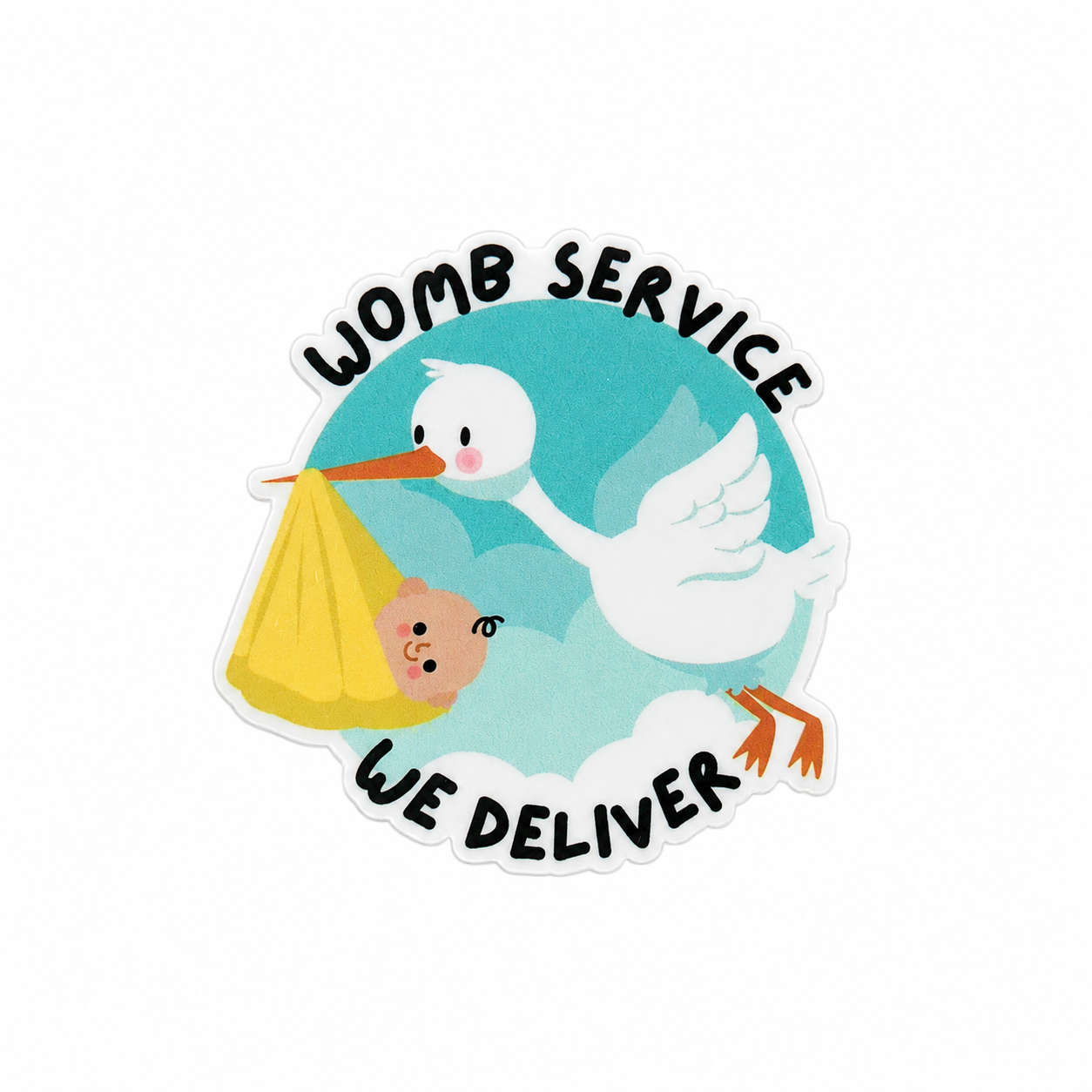 Womb Service | Plastic Add-On - BadgeSmith