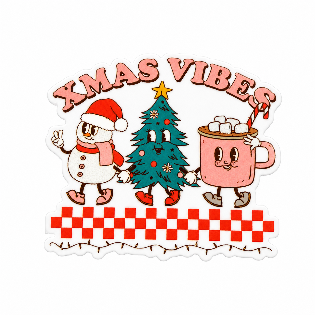 XMAS Vibes | Plastic Add-On - BadgeSmith
