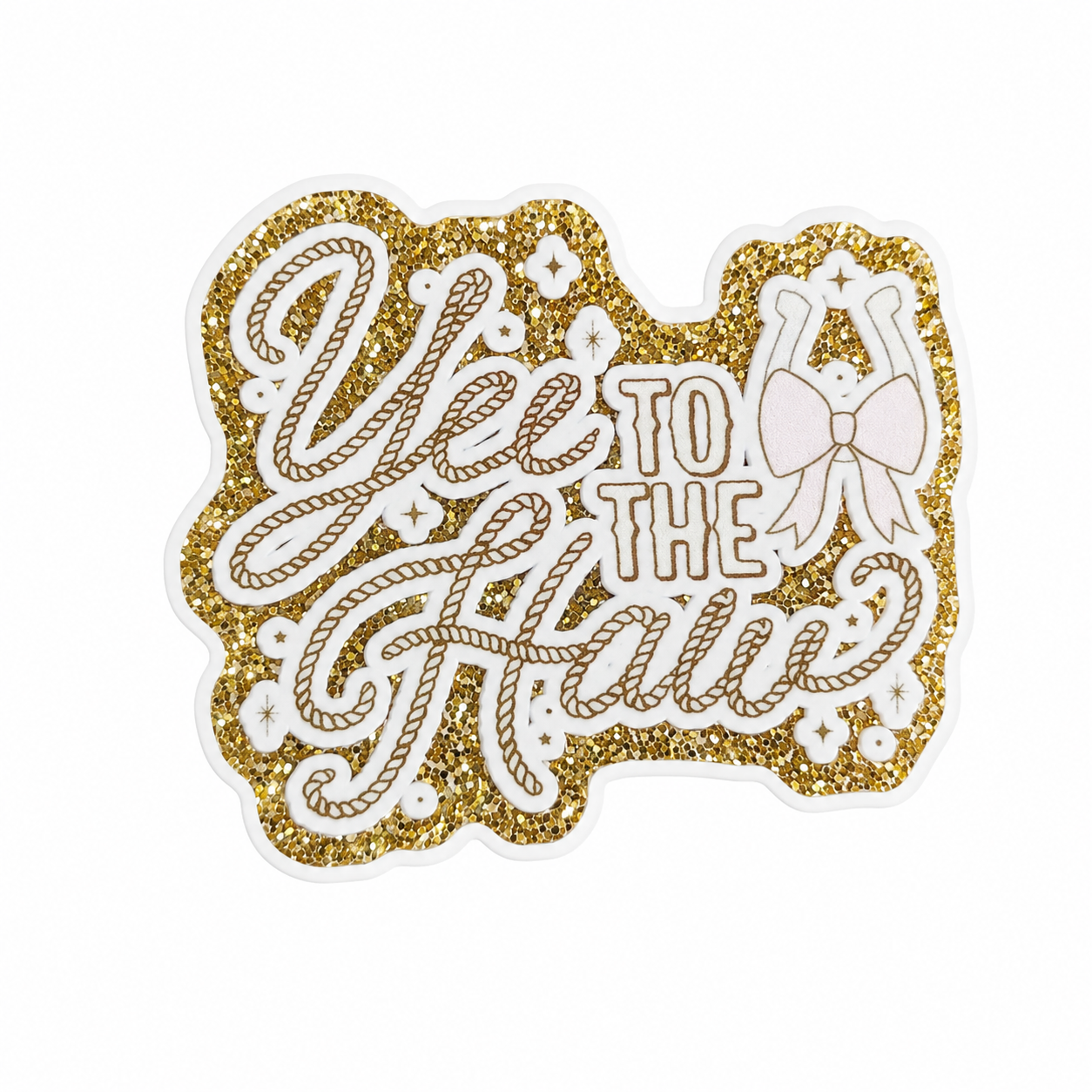 Yee to the Haw | Plastic Add-On - BadgeSmith