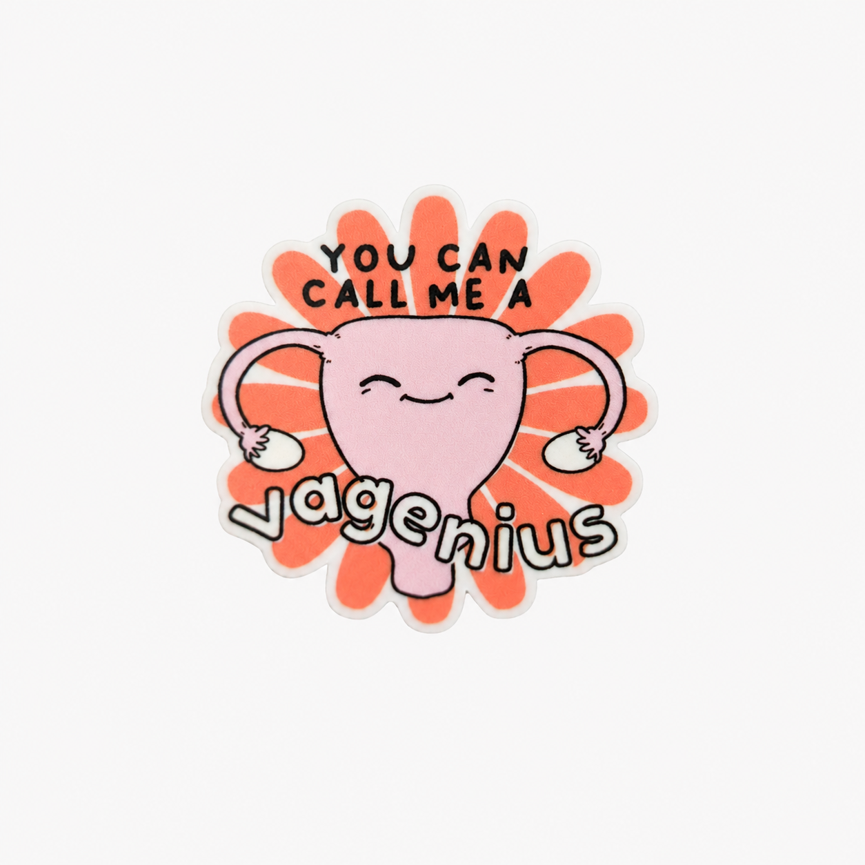 Call Me Vagenius | Plastic Add-On - BadgeSmith