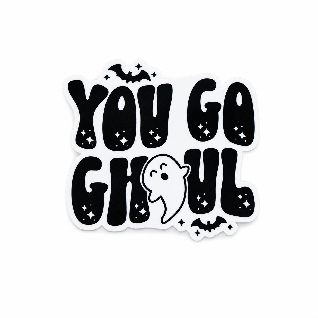 You Go Ghoul | Plastic Add-On - BadgeSmith