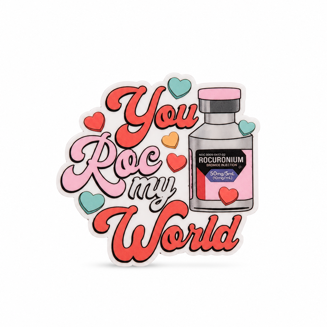 You Roc My World | Plastic Add-On - BadgeSmith