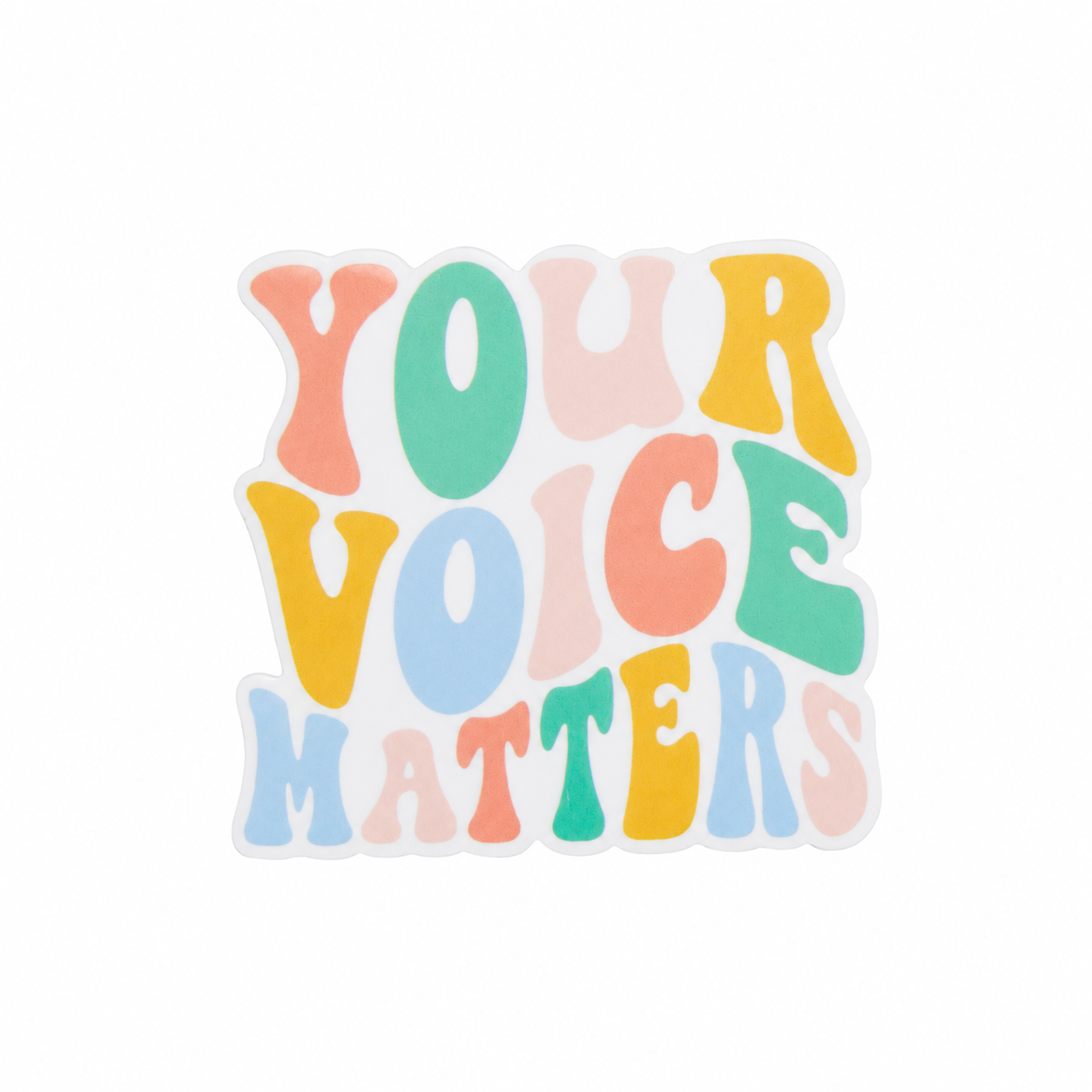 Your Voice Matters | Plastic Add-On - BadgeSmith