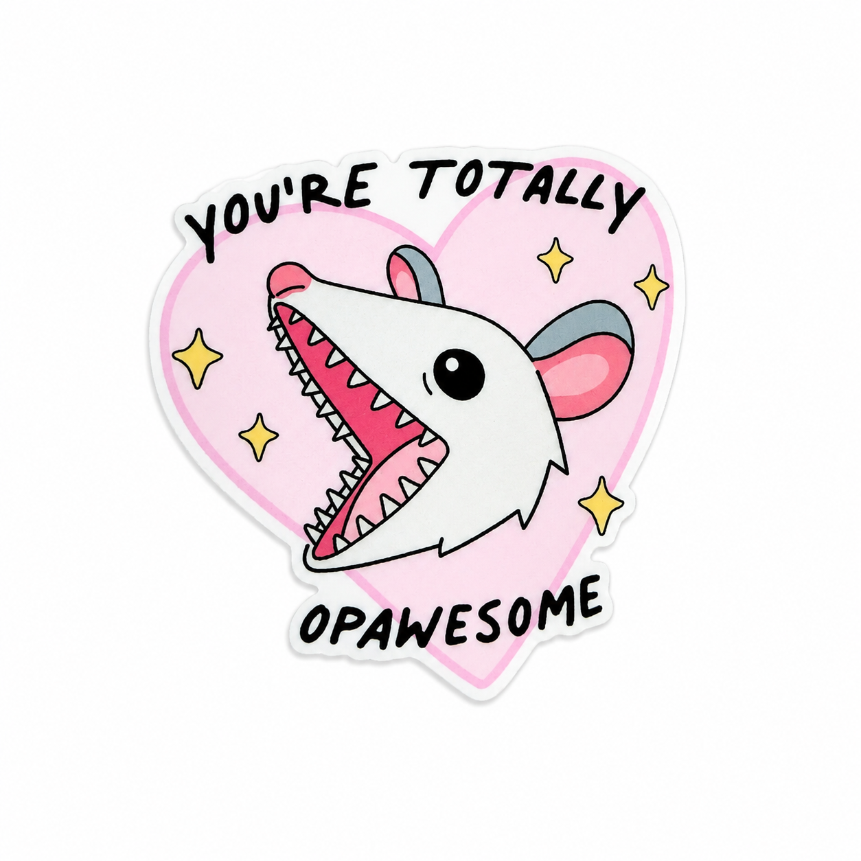 You're Totally Opawesome | Plastic Add-On - BadgeSmith