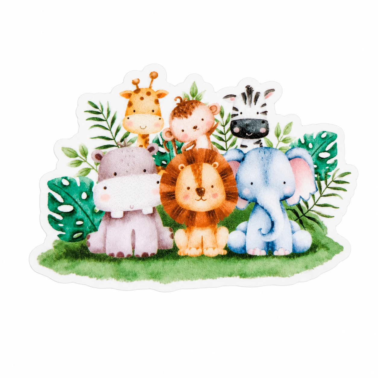 Zoo Animals | Plastic Add-On - BadgeSmith