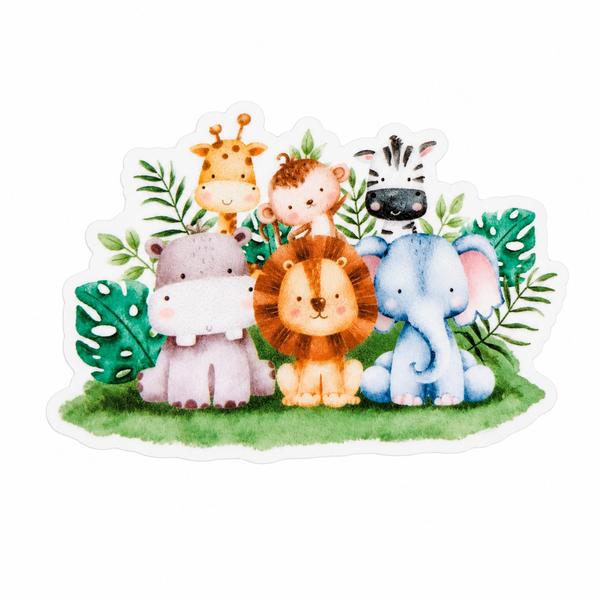 Zoo Animals | Plastic Add-On - BadgeSmith