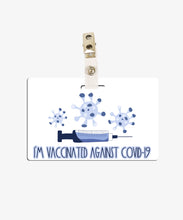 Load image into Gallery viewer, COVID Vaccination Badge - BadgeSmith
