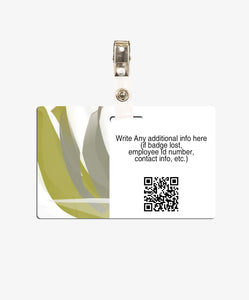 Abstract Office Badge - BadgeSmith