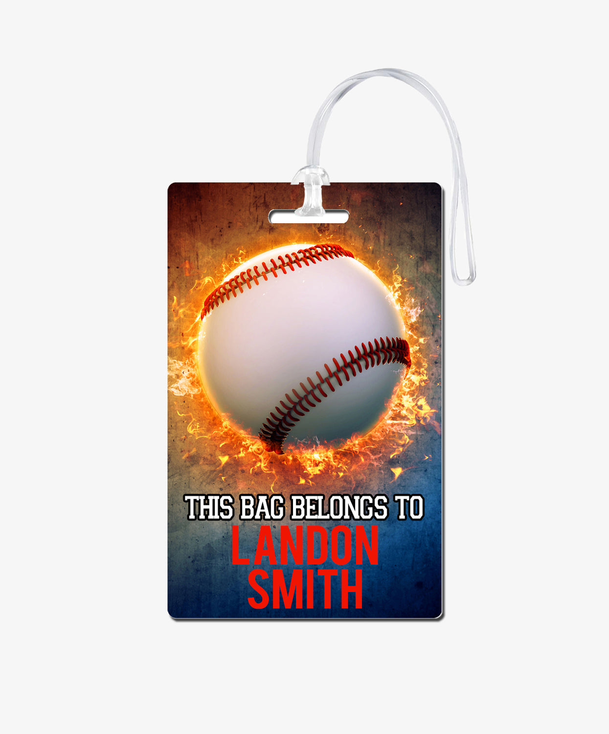 Baseball Bag Tag - BadgeSmith