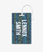 Load image into Gallery viewer, Chevron Luggage Tag - BadgeSmith

