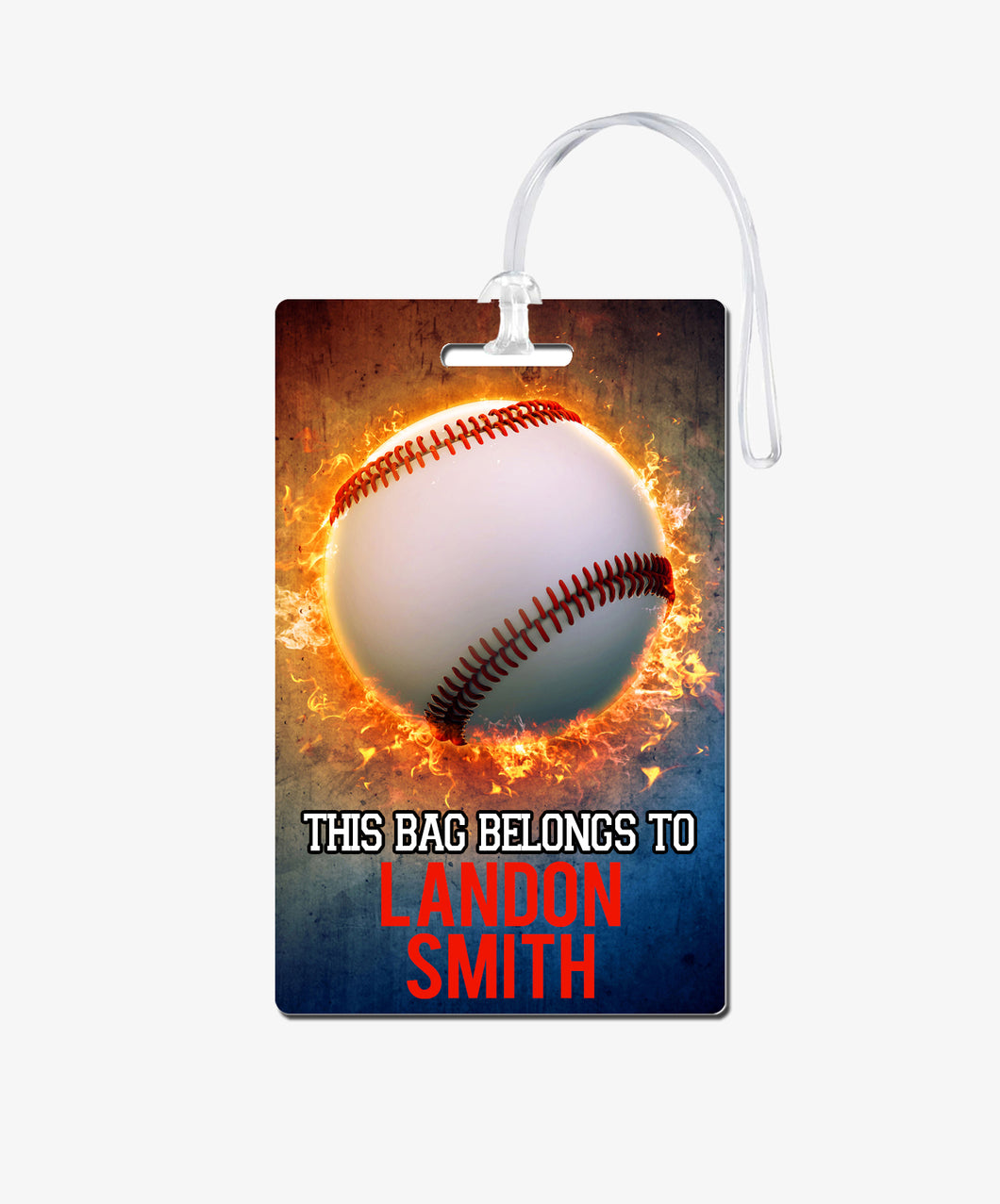Baseball Bag Tag - BadgeSmith