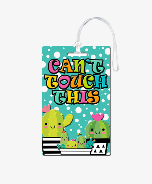 Cactus Luggage Tag - BadgeSmith