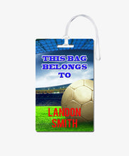 Load image into Gallery viewer, Soccer Bag Tag - BadgeSmith
