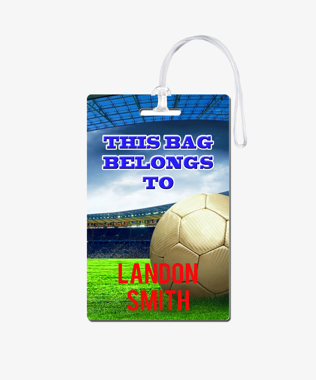 Soccer Bag Tag - BadgeSmith