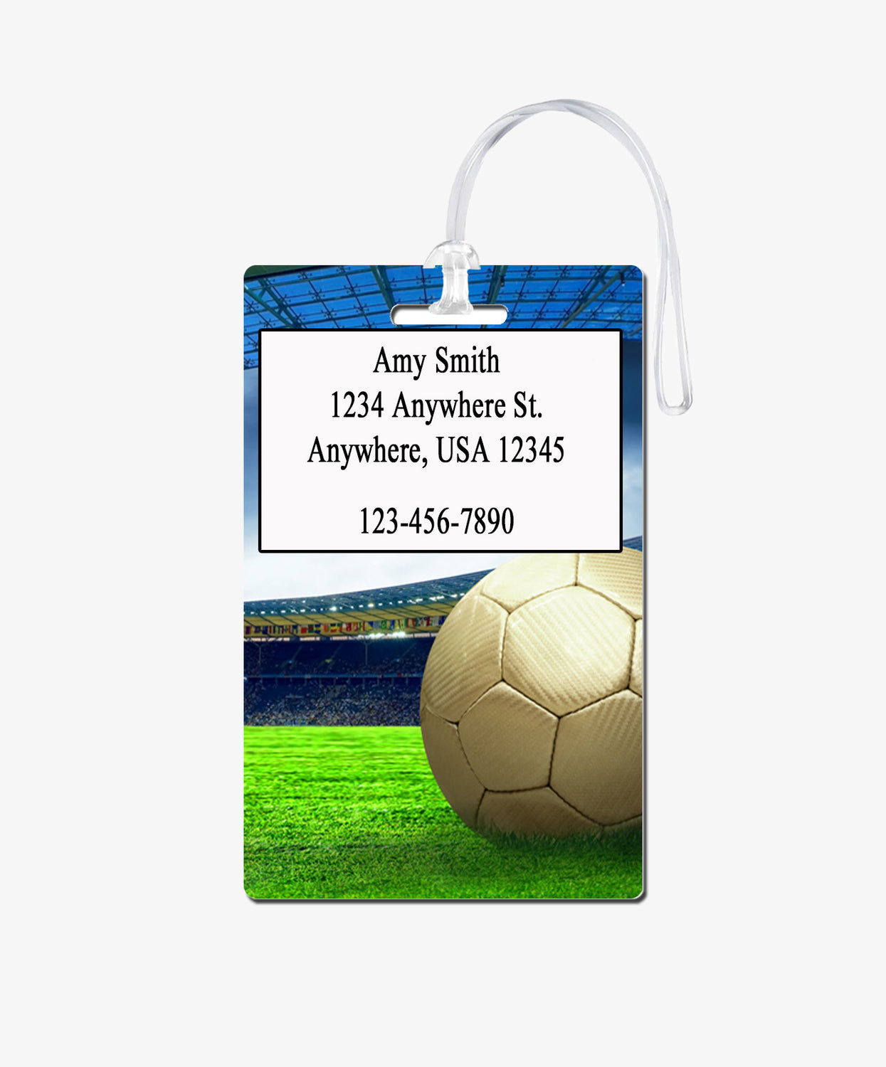 Soccer Bag Tag - BadgeSmith