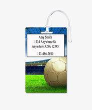 Load image into Gallery viewer, Soccer Bag Tag - BadgeSmith

