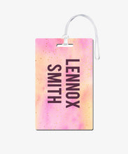 Load image into Gallery viewer, Watercolor Luggage Tag - BadgeSmith
