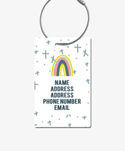 Load image into Gallery viewer, Rainbow Luggage Tag - BadgeSmith
