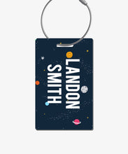 Load image into Gallery viewer, Outer Space Luggage Tag - BadgeSmith
