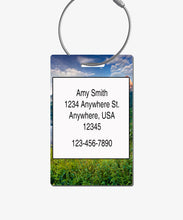 Load image into Gallery viewer, Mountains Luggage Tag - BadgeSmith
