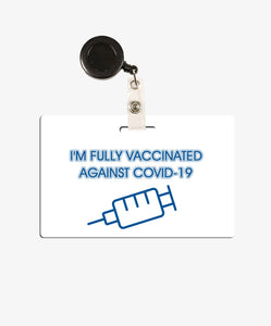 COVID Vaccine Badge - BadgeSmith