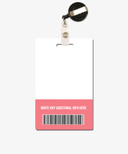 Load image into Gallery viewer, Pink Nurse Badge - BadgeSmith
