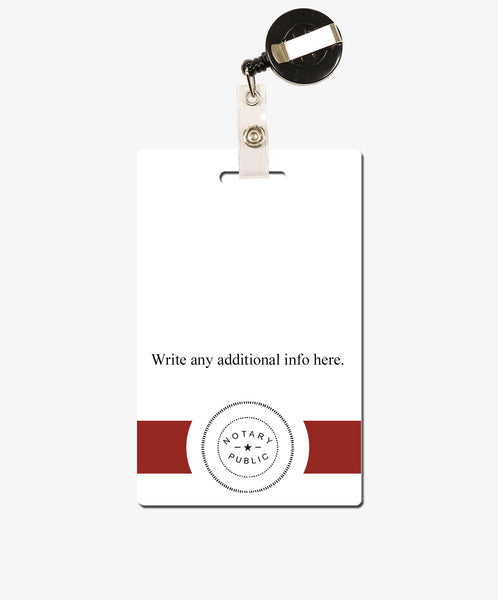 Notary Badge - BadgeSmith