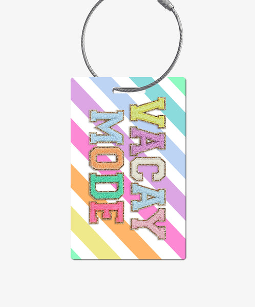 Vacay Mode Bag Tag - BadgeSmith